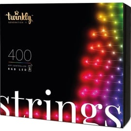 Twinkly Strings Multi Color LED Lichterkette 400x RGB (TWS-400STP-BEU)