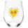 SHEEPWORLD Trinkglas Motiv "Herzen" Wasser- & Saftglas 0,6 l