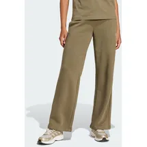 adidas Essentials Small Logo Feel Cozy Open Hem Hosen Olive strata/White L