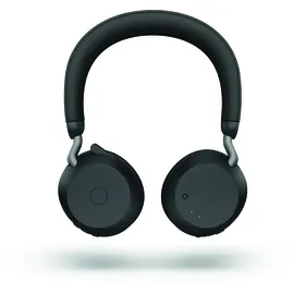 JABRA Evolve2 75 USB-C UC schwarz mit Ladestation