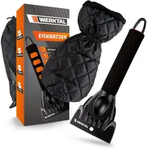 werktal Eiskratzer mit Handschuh schwarz 2 St.