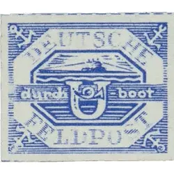 Die einzige U-Boot-Feldpost-Briefmarke des Dritten Reiches