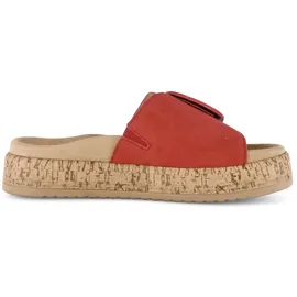 Gabor Pantolette GABOR "Pantolette", Damen, Gr. 43, rot, Schuhe Pantolette