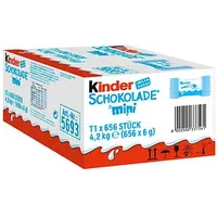 kinder Schokolade Mini Schokoriegel 656 St./4,2 kg