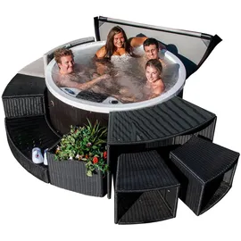Canadian Spa Company 112 x 112 cm x 72 cm Braun