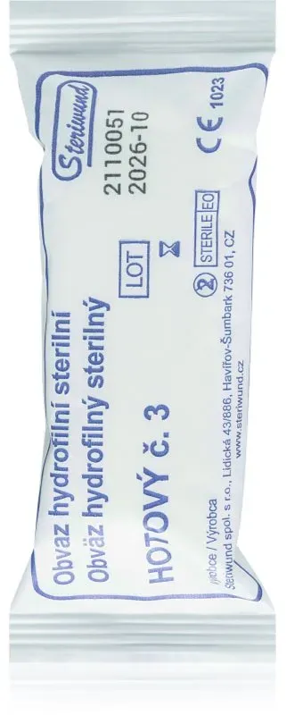 Steriwund Hydrophilic dressing sterile 3 Verband 1 St.