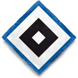 Hamburger SV Dekokissen mehrfarbig Unisex 50 x 50 cm
