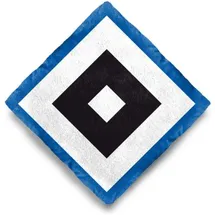 Hamburger SV Dekokissen mehrfarbig Unisex 50 x 50 cm