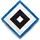 Hamburger SV Dekokissen mehrfarbig Unisex 50 x 50 cm