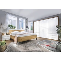 Wiemann Schlafzimmer-Set Loft 4tlg. Glas Weiß