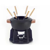 Le Creuset Fondue-Set 10 tlg. schwarz