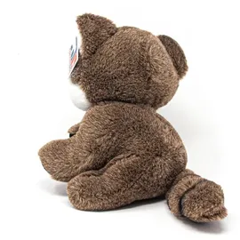 cornelissen natierliche geschenke gmbh & co. kg Cornelißen Kuscheltier - Waschbär sitzend - 26 cm