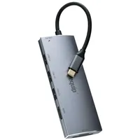 Equip Dock USB-C->HDMI,3xUSB3.0,SD,TF,60WPD4k30Hz 0.15m