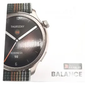 Amazfit Balance sunset grey Nylonarmband grau