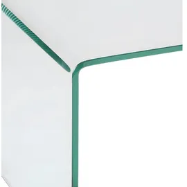 vente-unique 2er-Set Nachttische - Glas - SUZANA