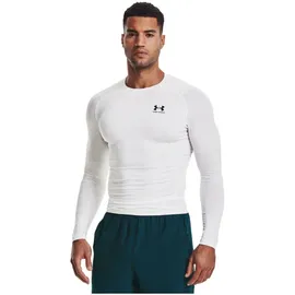 Under Armour HeatGear Armour Comp LS, White XL