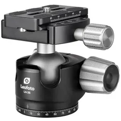 Leofoto Stativ-Kugelkopf LH-36 + Schnellwechselplatte QP-70N