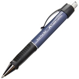 Faber-Castell Kugelschreiber GRIP Plus Ball blau metallic