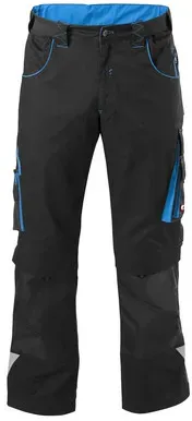 Bundhose 24, schwarz/türkis, Größe 34 - schwarz - 34