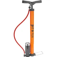 Fischer Standpumpe Alu mit Manometer für alle Ventile