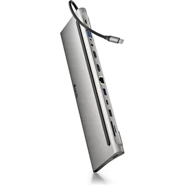 ngs Wonder Dock 12 USB-C 12 Ports), Dockingstation + USB Hub, Silber
