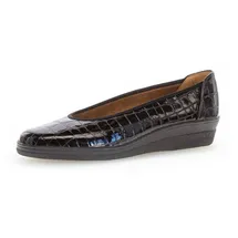 Gabor Damen Slipper Sportlich Bequem Schwarz - Schwarz