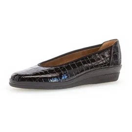 Gabor Damen Slipper Sportlich Bequem Schwarz - Schwarz