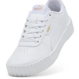 Puma Carina 3.0 Damen Weiß/Gold 38