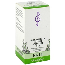 Biochemie 15 Kalium jodatum D12 Tabletten