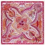 Roeckl Paisley Tuch 90 cm rot