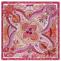 Roeckl Paisley Tuch 90 cm rot