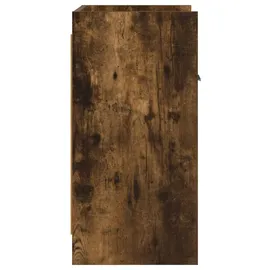 vidaXL Nachtschrank Geräucherte Eiche 40 x 30 x 60 cm Braun