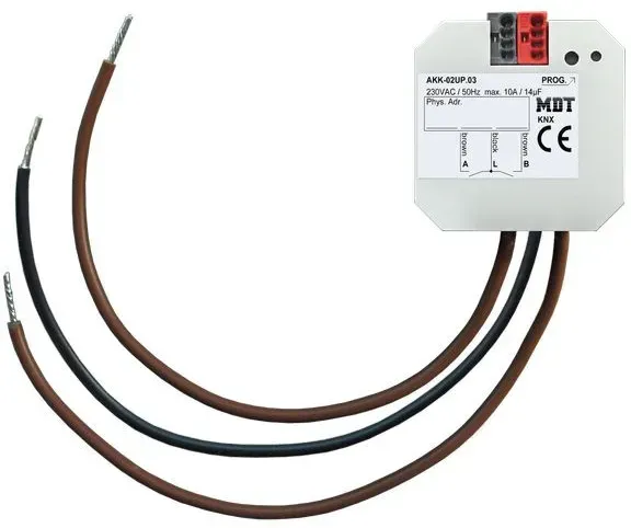 MDT Schaltaktor AKK-02UP.03 Unterputzgerät, 230VAC, 16A