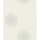 Rasch Textil Rasch Tapeten Vliestapete (natürlich) Weiß 10,05 m x 0,53 m Tapetenwechsel 808827