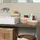 Relaxdays Regalkorb Set Bambus oval, 3 runde Aufbewahrungsboxen 12,5 x 32 x 22 cm braun
