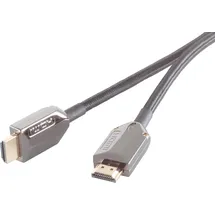 ShiverPeaks HDMI-Kabel BS20-10065 7,5 m Schwarz/Grau