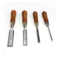 NAREX Meißel-Set mit abgeschrägten Kanten und gewachsten Griffen 4