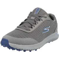 SKECHERS Herren GO Golf MAX Fairway 3 Sneaker, Charcoal Textile/Navy Trim, 42