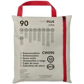 PRO PLUS Schneesocken CWS90 – Reifensocken 14-22 Zoll, Alternative Schneeketten EN16662-1