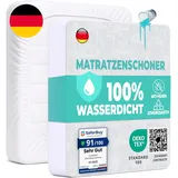 Matratzenschoner 180X200 Cm Wasserdichte Matratzenauflage Spannbettlaken Nässesc