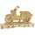 Dekohelden24 Ostalgie Moped Schwippbogen 35 x 4 x 20 cm