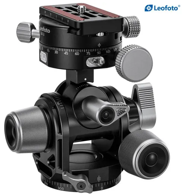LEOFOTO G4 Pro Getriebeneiger mit GR-3 Adapter