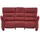 Hukla Sessel Corina Leder 202 x 112 x 103 cm Rot mit Relax-Funktion