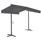 Garden Pleasure Stand-Markise Grau