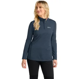 Jack Wolfskin Damen Sky Thermal Hz Wander-Shirt, Midnight Sky, XXL EU