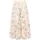 Iro Midirock Damen Floral Weiß 40