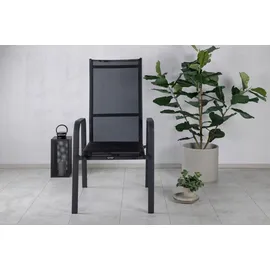 VCM Copacabana Gartenstuhl 2er Set 0 x 0 x 0 cm schwarz