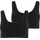 Jockey Seamfree Stretch Bralette Schwarz XXL