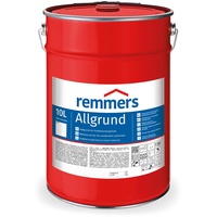 Remmers Allgrund weiß, 10 Liter, Haftgrund für Metall, Kunststoff, Holz, mit Rostschutz und Isoliergrund, innen und außen, Made in Germany