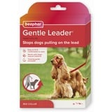 beaphar Gentle Leader Hundehalfter, Größe M, rot